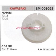 Poulie de démarrage KAWASAKI débroussailleuse TG 18 20 001098