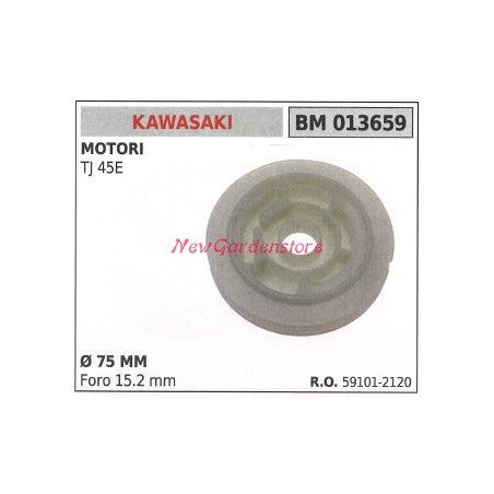 Starting pulley KAWASAKI brushcutter TJ 45E 013659 | Newgardenstore.eu