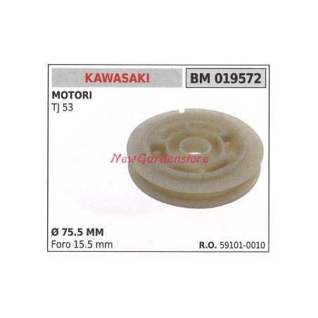 Polea de arranque KAWASAKI desbrozadora TJ 53 019572 | Newgardenstore.eu