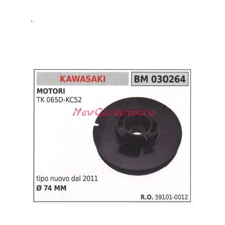 Polea de arranque desbrozadora KAWASAKI TK 065D-KC52 030264 | Newgardenstore.eu