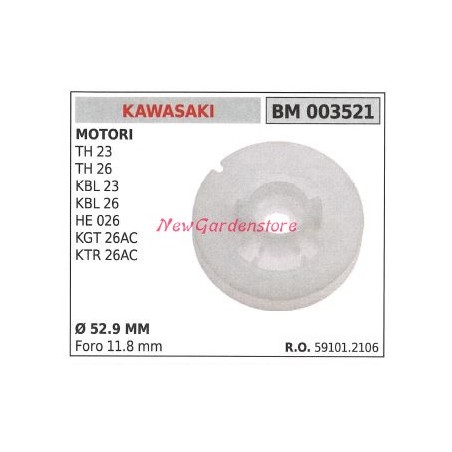 Polea de arranque KAWASAKI cortasetos TH 23 26 KBL 23 26 003521 | Newgardenstore.eu