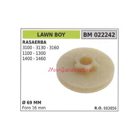 Riemenscheibe LAWN BOY Rasenmäher Mäher 3100 3130 022242 | Newgardenstore.eu