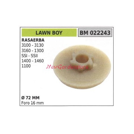 Poulie de démarrage LAWN BOY tondeuse à gazon tondeuse 3100 3130 022243 | Newgardenstore.eu