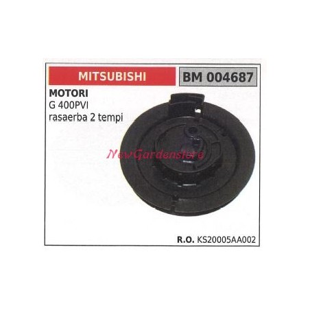 Polea de arranque MITSUBISHI Segadora de 2 tiempos G 400PVI 004687 | Newgardenstore.eu