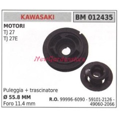 Polea de arranque para desbrozadora TJ27 TJ27E TJ27D KAWASAKI 99996-6090