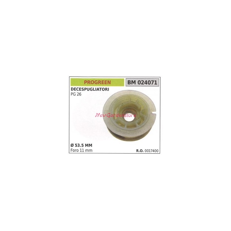 Puleggia messa in moto PROGREEN decespugliatore PG 26 024071