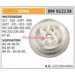 Polea de arranque de motosierra STIHL 017 018 019T 020 020T 021 023 012138