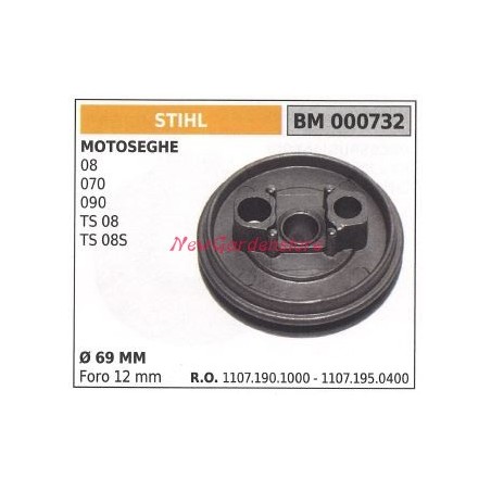 Puleggia messa in moto STIHL motosega 08 070 090 000732