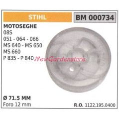 Polea de arranque de motosierra STIHL 08S 051 064 066 MS 640 000734