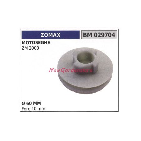 Polea de arranque ZOMAX desbrozadora ZM 2000 029704 | Newgardenstore.eu