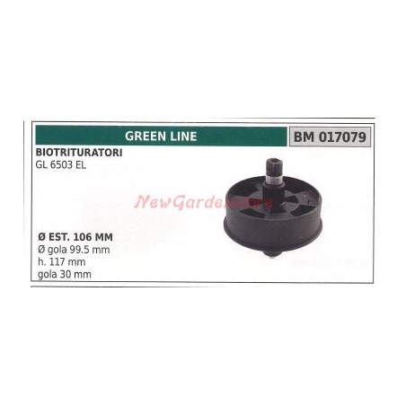 Polea para cortacésped GL 6503 EL GREENLINE 017079 | Newgardenstore.eu