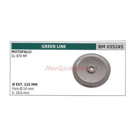 Poulie pour tondeuse GL 870 MF GREENLINE 035245 | Newgardenstore.eu