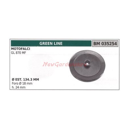 Poulie pour tondeuse GL 870 MF GREENLINE 035254 | Newgardenstore.eu