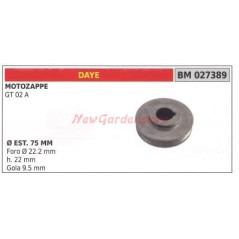 Pulley for GT 02A motor hoe DAYE 027389 | Newgardenstore.eu