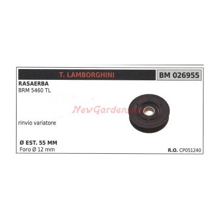 Polea para cortadora de césped BRM 5460 TL LAMBORGHINI 026955 | Newgardenstore.eu