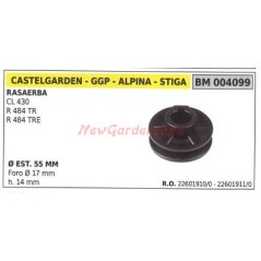 Puleggia per rasaerba tosaerba tagliaerba CL 430 R 484TR TRE GGP 004099 | Newgardenstore.eu