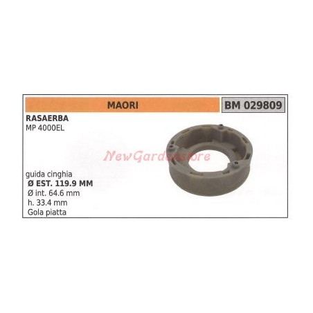 Riemenscheibe für Rasenmäher MP 400EL MAORI 029809 | Newgardenstore.eu