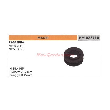 Lawnmower cutter pulley MP 4814S MAORI 023710 | Newgardenstore.eu