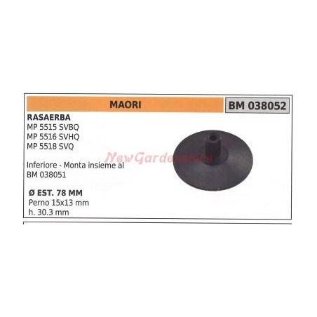 Polea para cortadora de césped MP 5515SVBQ MAORI 038052 | Newgardenstore.eu