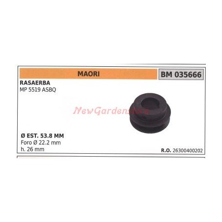 Polea de corte para cortacésped MP 5519 ASBQ MAORI 035666 | Newgardenstore.eu