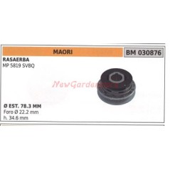 Lawnmower mower pulley MP 5819 SVBQ MAORI 030876 | Newgardenstore.eu