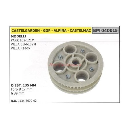 Polea para cortacésped PARK 102-121M ALPINA 040015 | Newgardenstore.eu