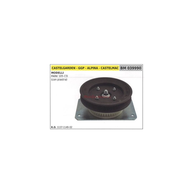 Lawnmower mower pulley PARK 105 CD ALPINA 039990