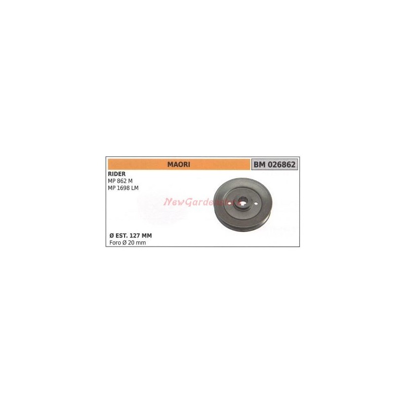 Idler pulley for lawnmower mower rider MP 862M MAORI 026862