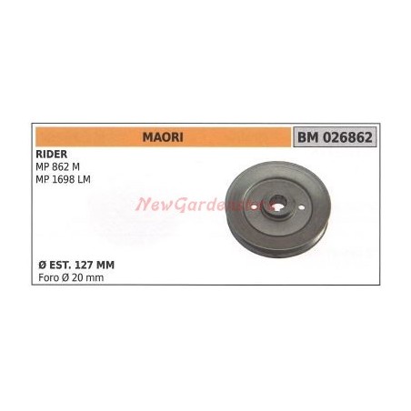 Poulie de renvoi pour tondeuse à gazon autoportée MP 862M MAORI 026862 | Newgardenstore.eu