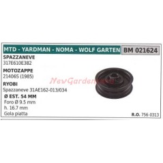 Polea quitanieves 317E610E382 MTD 021624 | Newgardenstore.eu