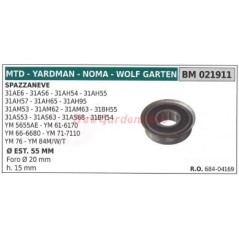 Polea quitanieves 31AE6 31AS6 MTD 021911 | Newgardenstore.eu