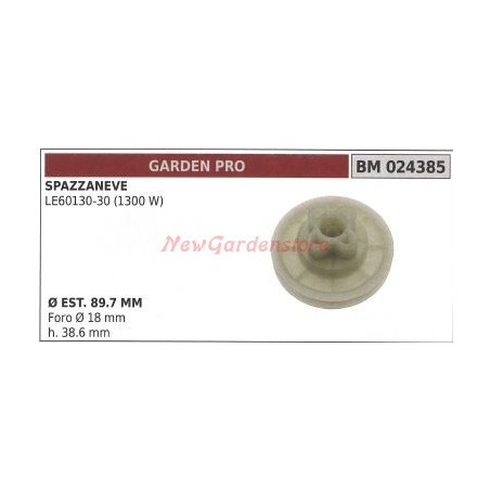 Polea quitanieves LE60130-30 1300W GARDENPRO 024385 | Newgardenstore.eu