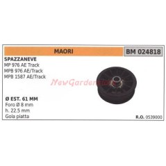 Puleggia per spazzaneve MP 976 AE TRACK MAORI 024818 | Newgardenstore.eu