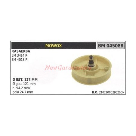 Pulley for lawnmower mower EM 3414P MOWOX 045088 | Newgardenstore.eu