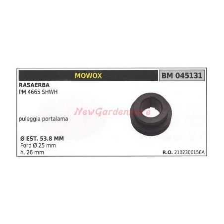 Puleggia per tagliaerba rasaerba tosaerba PM 4665 SHWH MOWOX 045131 | Newgardenstore.eu