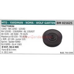 Poulie pour tracteur tondeuse 13/92 BA 13/92 MTD 021625 | Newgardenstore.eu