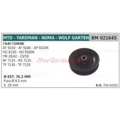 Polea para tractor cortacésped AF 9150 9180 AP9220K MTD 021645 | Newgardenstore.eu