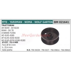 Riemenscheibe für Rasentraktor AH 8200 8220 MTD 021641 | Newgardenstore.eu