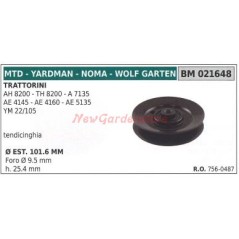 Polea para tractor cortacésped AH8200 TH8200 MTD 021648 | Newgardenstore.eu