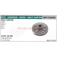 Puleggia per trattorino rasaerba tagliaerba cart OHV 2 SV 3 SV4 MTD 016969 | Newgardenstore.eu