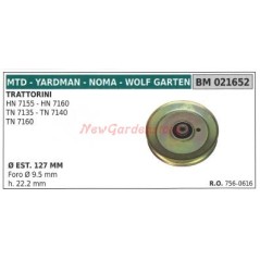 Pulley for lawn tractor HN 7155 7160 MTD 021652 | Newgardenstore.eu