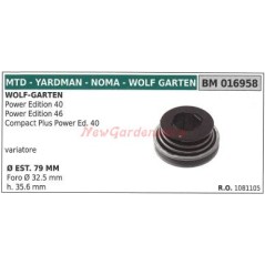 Polea para tractor de césped cortacésped power edition 40 46 MTD 016958 | Newgardenstore.eu