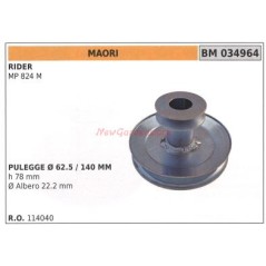 Pulley for lawn tractor mower MP 824M MAORI 034964