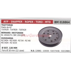 Puleggia per trattorino rasaerba tosaerba piatto da 42' AYP 018864 532173436