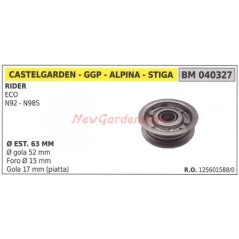 Polea de transmisión para tractor de césped cortacésped rider eco GGP 040327