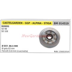 Polea para tractor de césped de conductor sentado SD 98 SD 108 014519 | Newgardenstore.eu