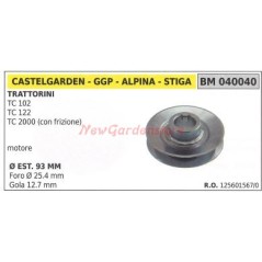 Puleggia per trattorino rasaerba tosaerba tagliaerba TC 102 ALPINA 040040 | Newgardenstore.eu