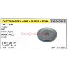 Puleggia per trattorino rasaerba tosaerba tagliaerba TC 102 ALPINA 040045 | Newgardenstore.eu