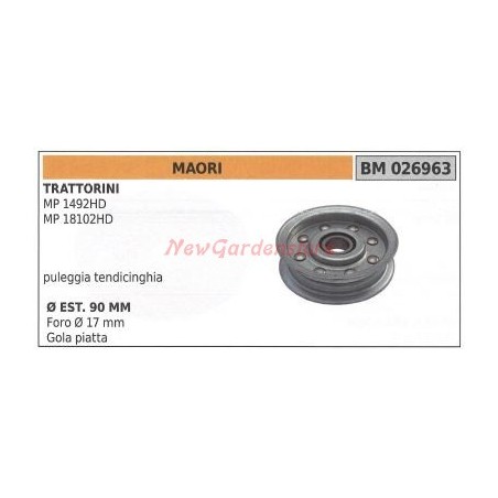 Polea para tractor cortacésped MP 1492HD MAORI 026963 | Newgardenstore.eu