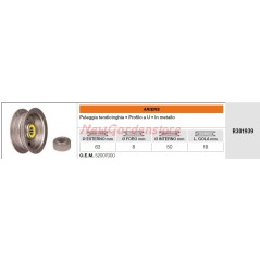 ARIENS idler pulley for crossover lawn tractor R301939
